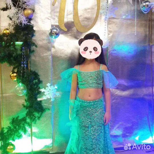 Костюм для восточных танцев детский