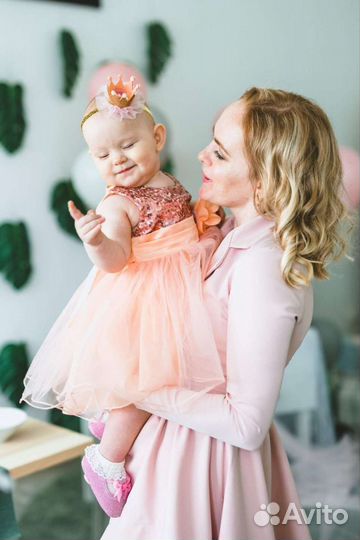 Повязка на голову для девочки корона