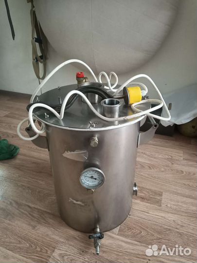 Куб из нержавейки, пивоварня на 50 литров
