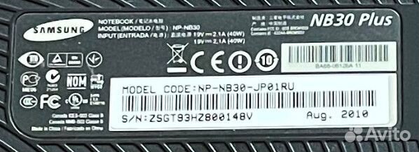 Нетбук Samsung NB30