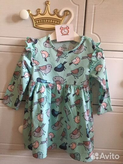 Платье для девочки 80