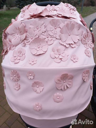 Cybex priam 4 fe simply flowers pink спальный блок