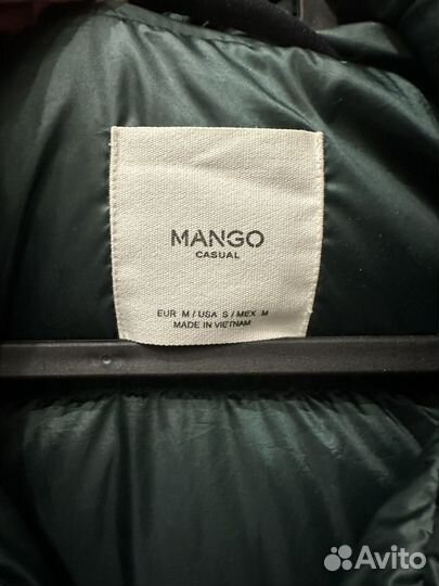 Куртка пуховик mango