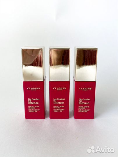 Масло тинт clarins lip сomfort oil intense