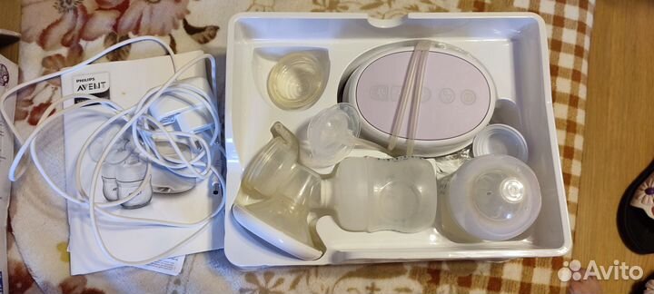 Молокоотсос avent электрический