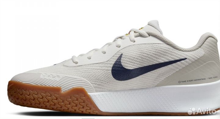 Женские теннисные туфли Nike Vapor Lite 3 HC - беж