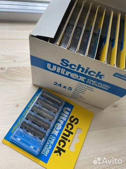 Лезвия для бритья schick