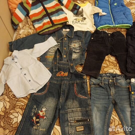 Одежда пакетом 80-86 для мальчика