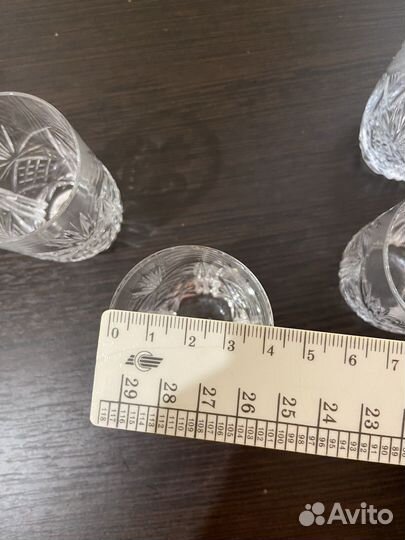 Хрустальные рюмки СССР