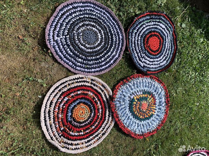 Коврик вязаный под старину, музей, деревня