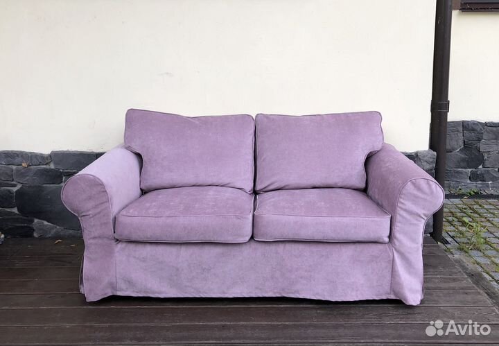 Чехол для 2-х местного дивана-кровати экторп(икеа)