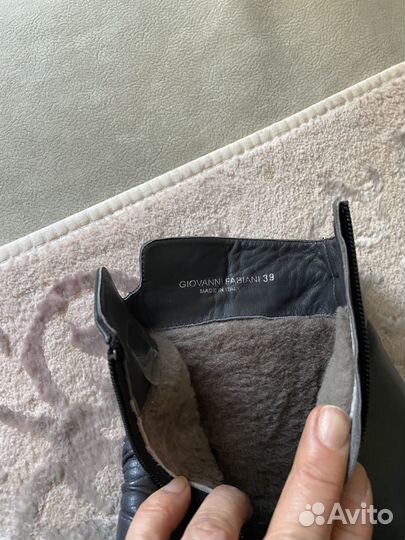 Ботильоны зимние, 39