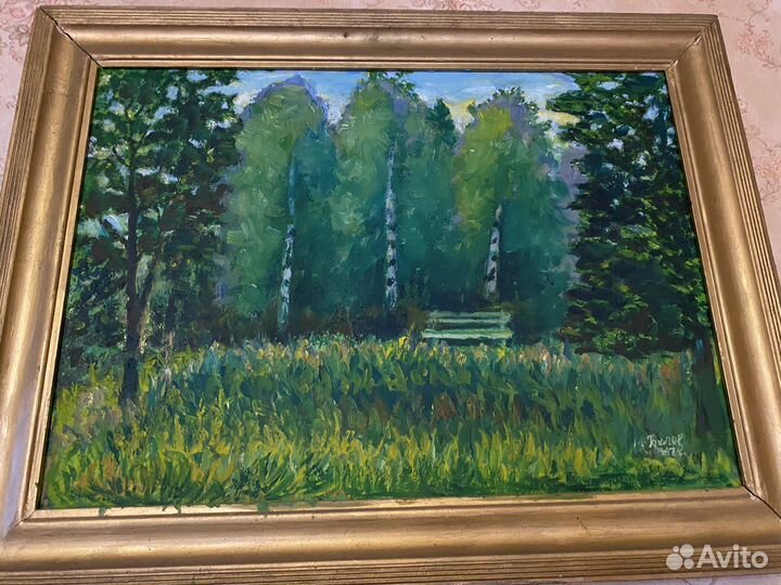 Картина маслом 1997 г. Белов М