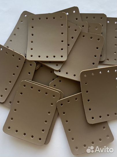Заготовки из натуральной кожи
