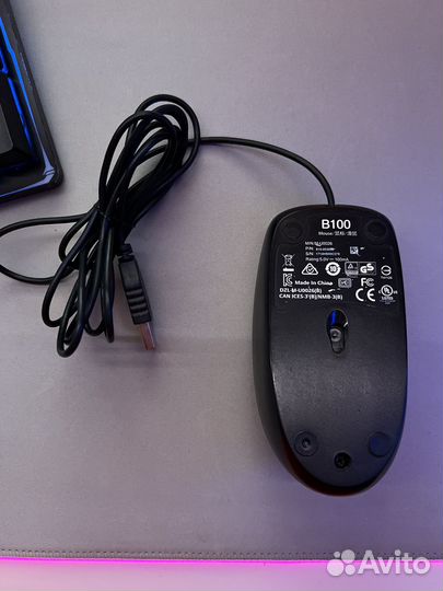 Компьютерная мышь Logitech B100