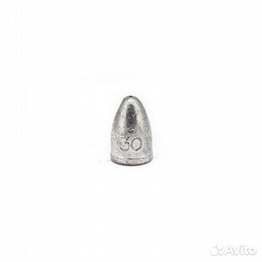Груз Пуля для техасской оснастки 30 гр.в уп. 10шт