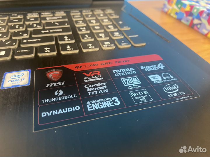 Игровой ноутбук MSI GT73VR 6RE Titan