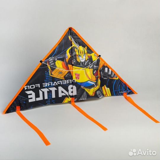 Воздушный змей «Бамблби», Transformers, 50 80 см, длина лески — 30 м