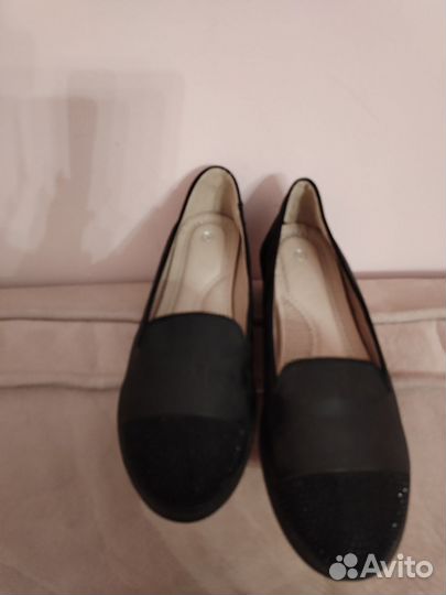Балетки натуральная кожа 36