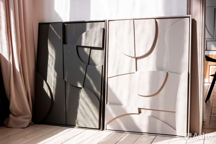 Модульные картины, текстурные картины