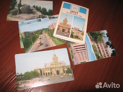Открытки СССР и зарубежные, наборы открыток