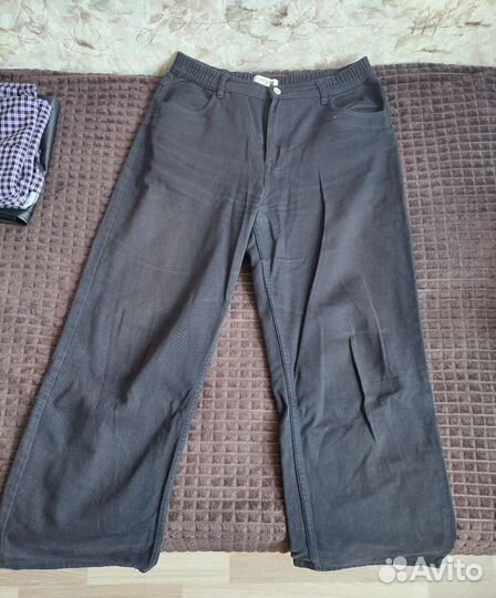 Джинсы женские широкие