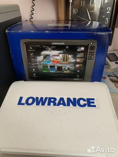 Эхолот картплоттер lowrance