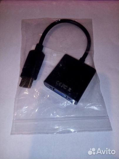 Переходник с DP (Display Port) на VGA