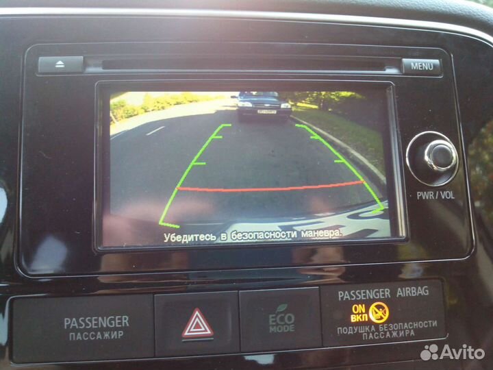 Магнитола на mitsubishi outlander 3 с рамкой