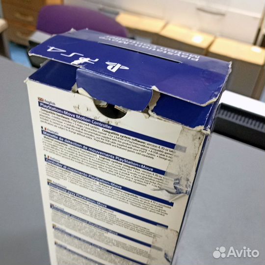 Комплект 2 контроллера Playstation Move для PS4