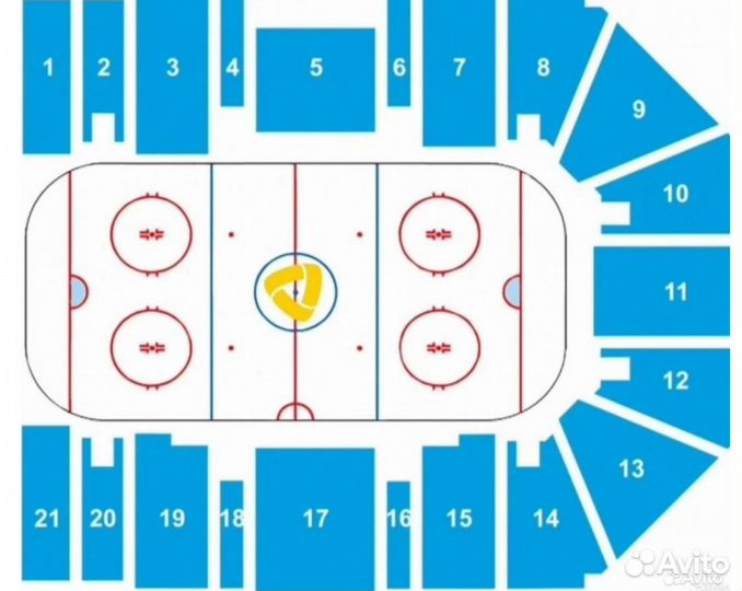Северсталь - Ска билеты на Хоккей