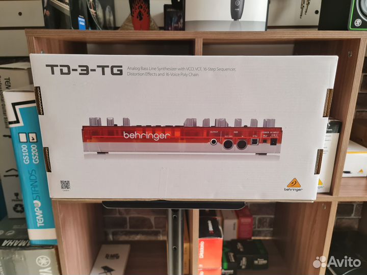 Behringer TD-3-TG аналоговый басовый синтезатор