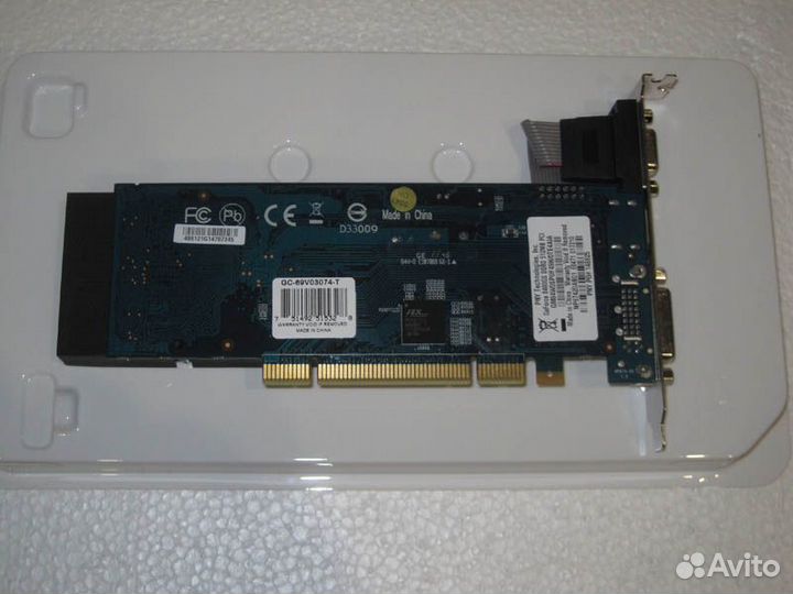 Видеокарта PNY Nvidia GeForce 8400GS 512MB PCI