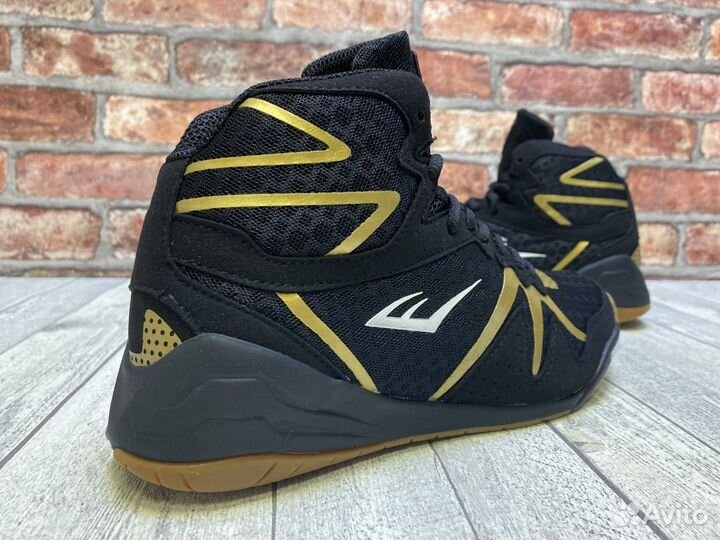 Боксерки Everlast Pivt Low Top Black/Gold