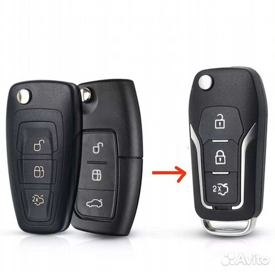 Выкидной ключ для Ford Focus