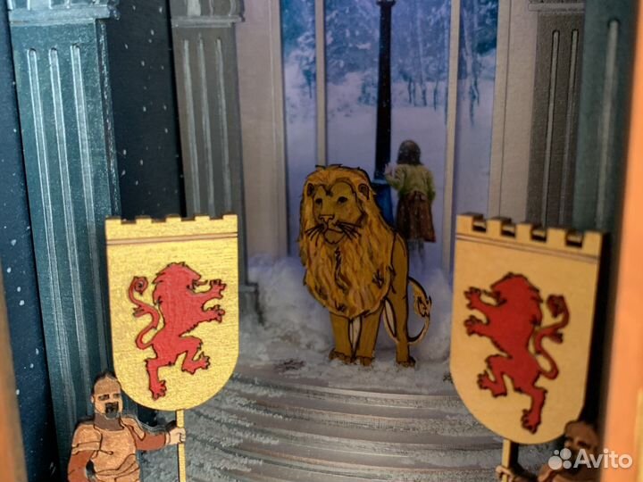 Book nook/ Книжная вставка Хроники Нарнии