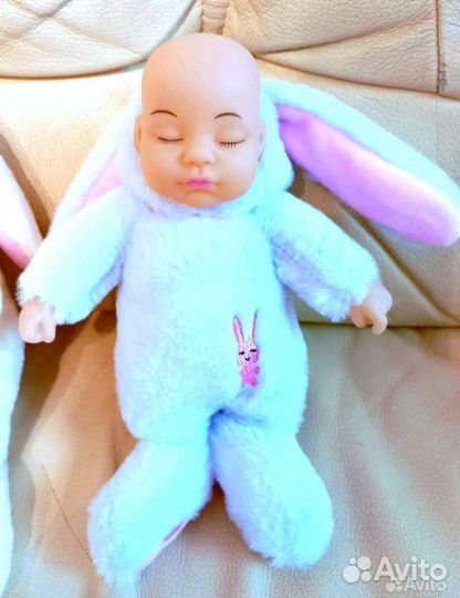 Заяц плюшевый реборн