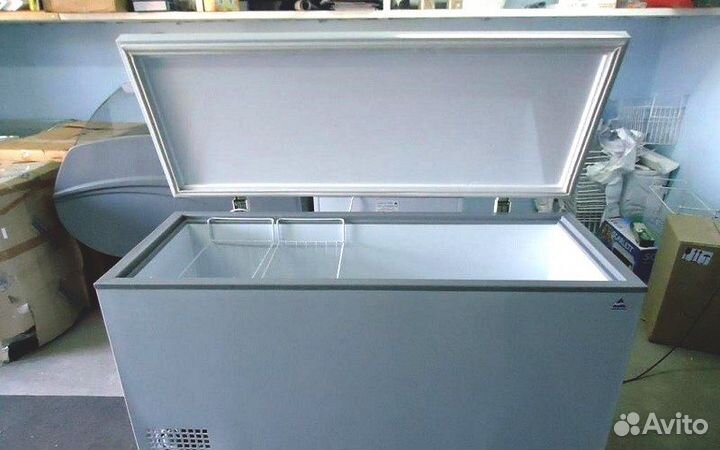 Морозильные лари с крышкой + стекло Frostor,Бирюса