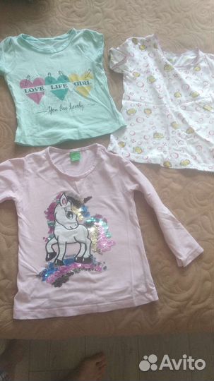 Детская одежда для девочек от 80 до 110