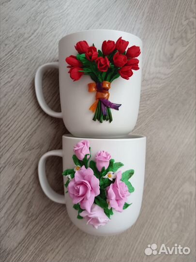 Кружка с декором