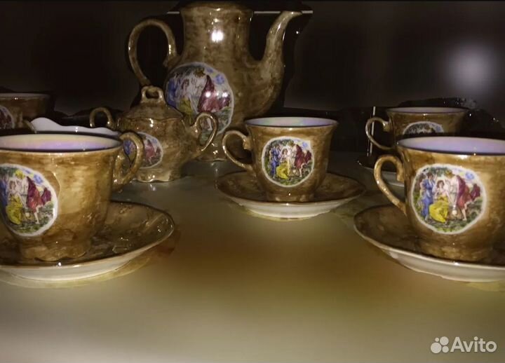 Чайный сервиз винтажный фарфор из ГДР