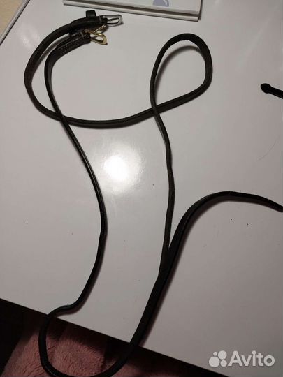 Кожаная сопля для уздечки