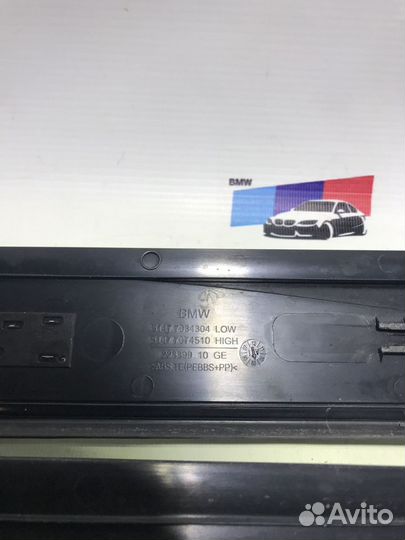 Комплект порожков накладка порога BMW E60