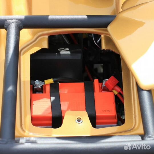 Квадроцикл irbis ATV 250 LUX (+лебедка) желтый