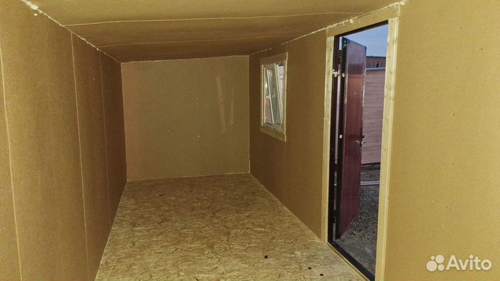 Бытовка и хозблок с окнами и дверями