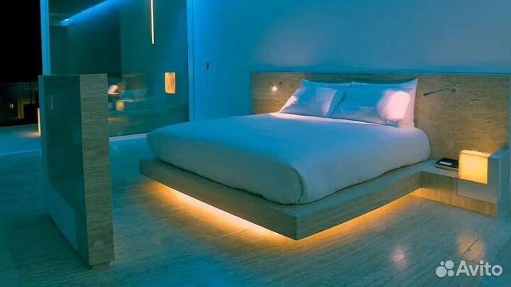 Подсветка под кровать, диван