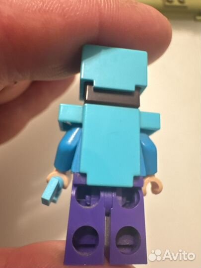 Lego минифигурка Minecraft Steve min020