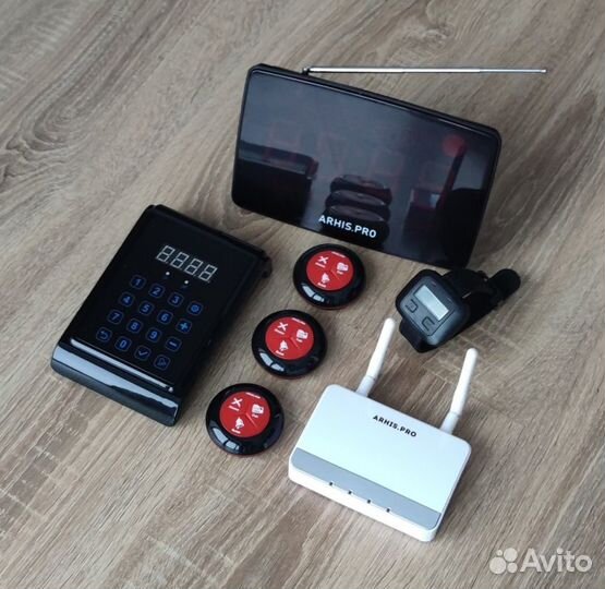 Кнопка вызова медперсонала, персонала, врача, часы