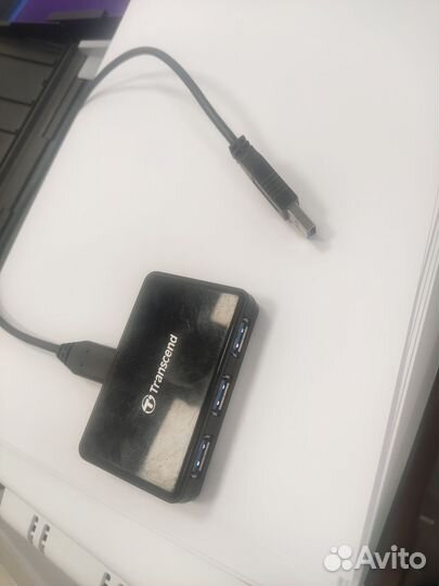 Usb концентратор transcend (usb хаб)