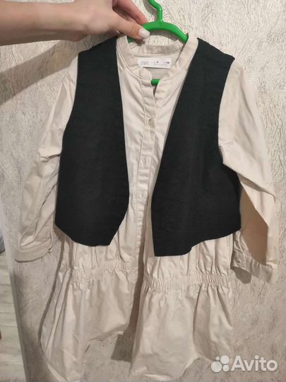 Платье для девочки zara 116